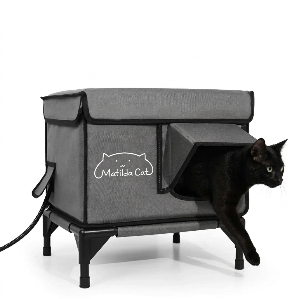 Classic Box Heated Cat House
