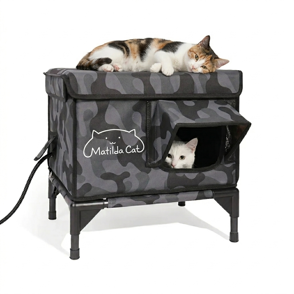 Classic Box Heated Cat House